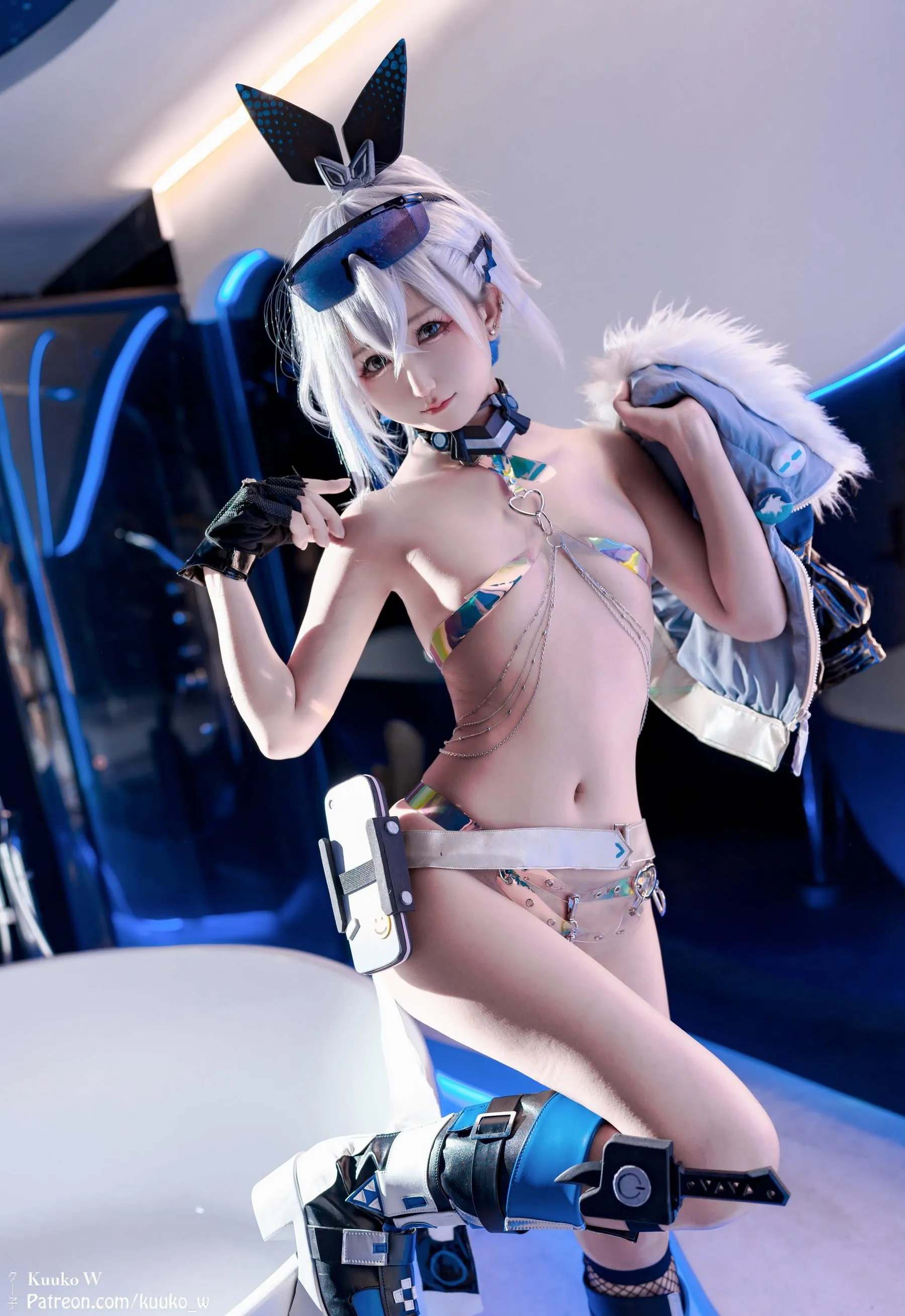 Kuuko W – NO.91 Silverwolf Honkai_ Star Rail [48P]插图1